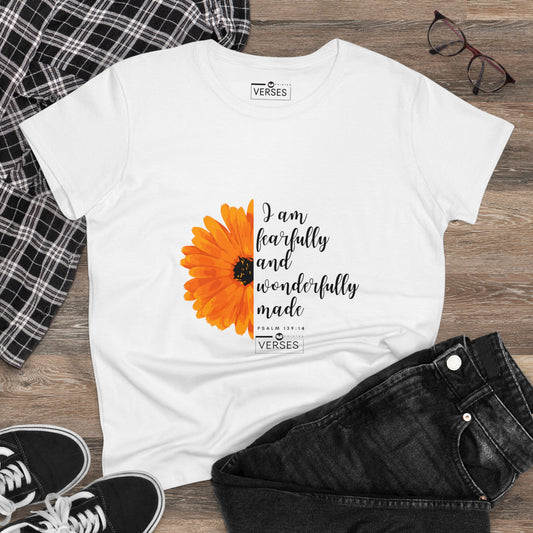 I AM FEARFULLY AND WONDERFULLY MADE -  LADIES COTTON TEE