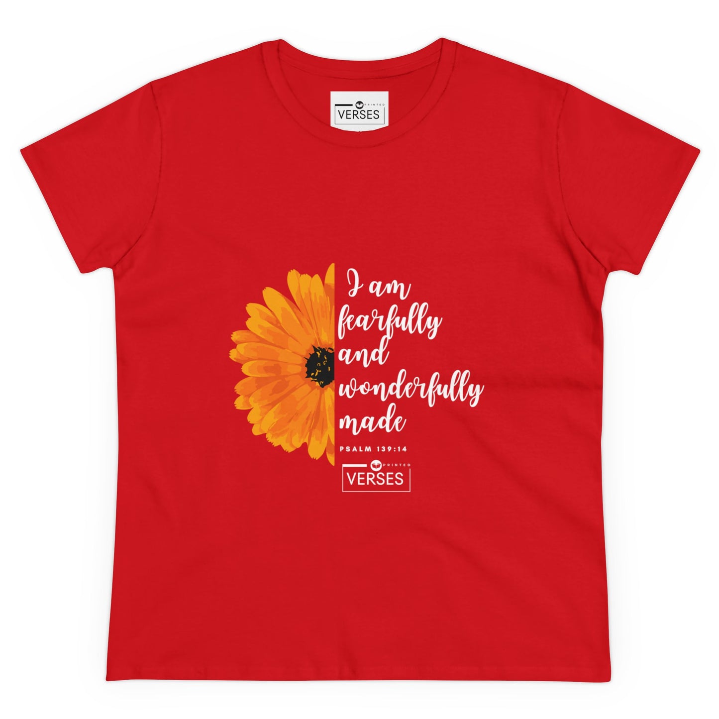 I AM FEARFULLY AND WONDERFULLY MADE - LADIES DRK TEE