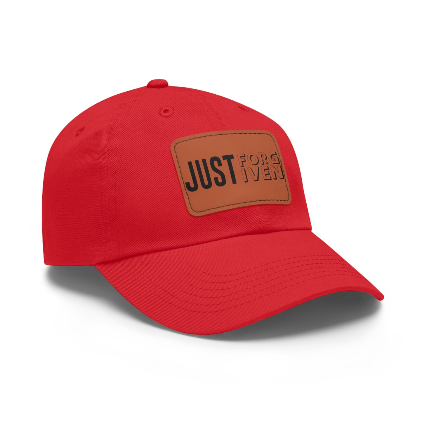 JUST FORGIVEN - LEATHER PATCH CAP